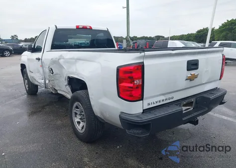 2018 Chevrolet Silverado 1500 Wt z USA, uszkodzony, nr VIN 1GCNCNEC5JZ290908